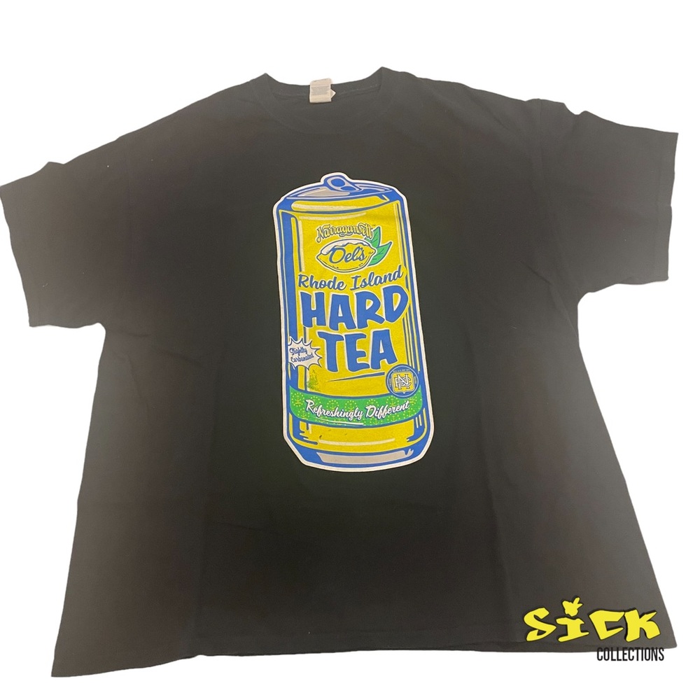Narragansett is collaboration with dells hard tea T-shirt size XL